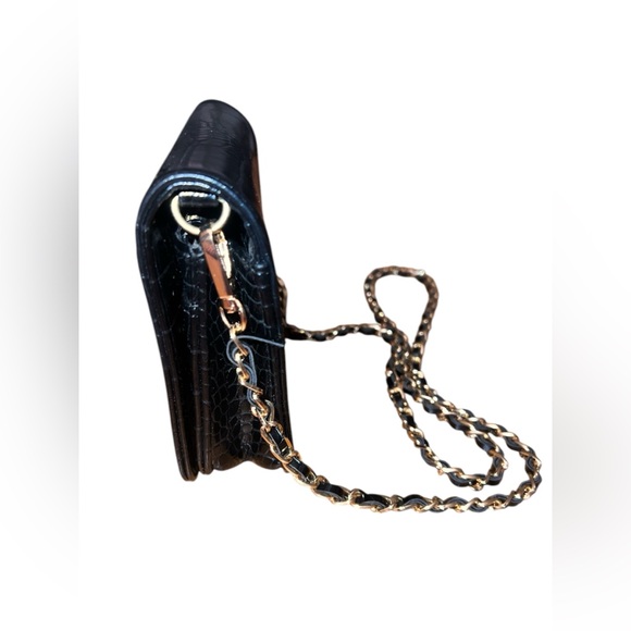 BEBE AUTHENTIC Fabiola Stamped Crocodile Crossbody Bag - Picture 4 of 11